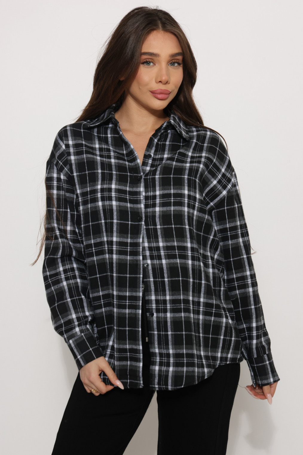 חולצה משובצת