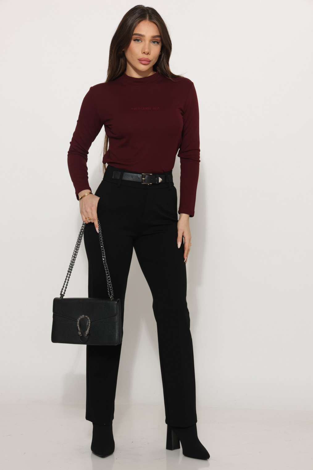 מכנס אלגנט ג`רסי