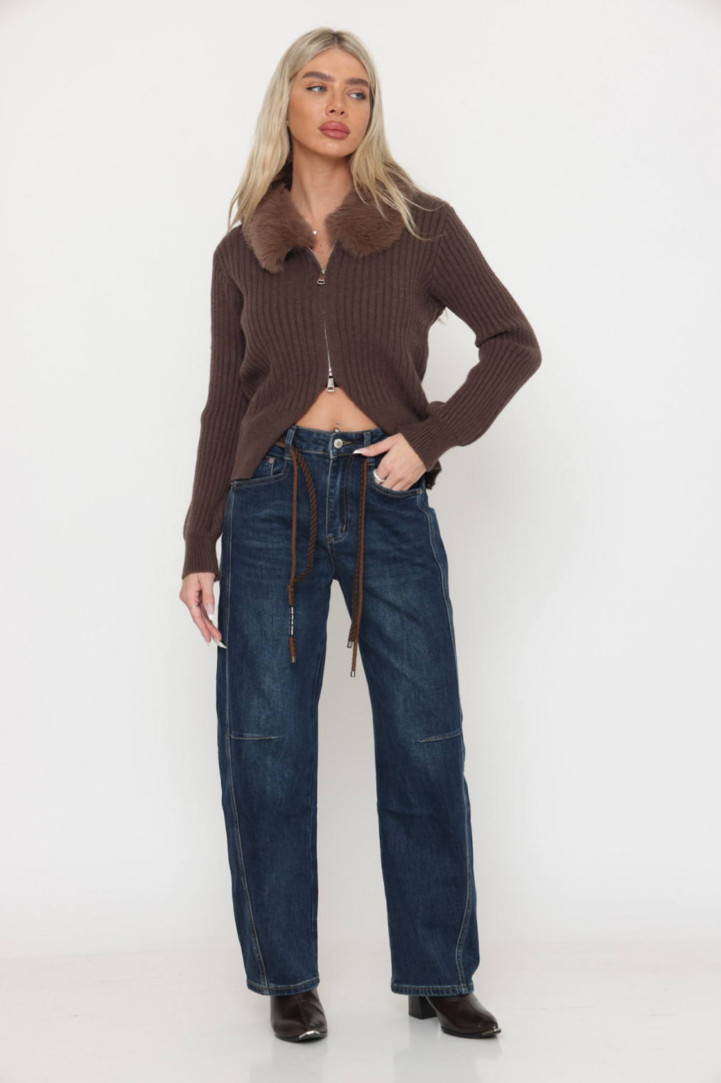 מכנס ג`ינס מתפר