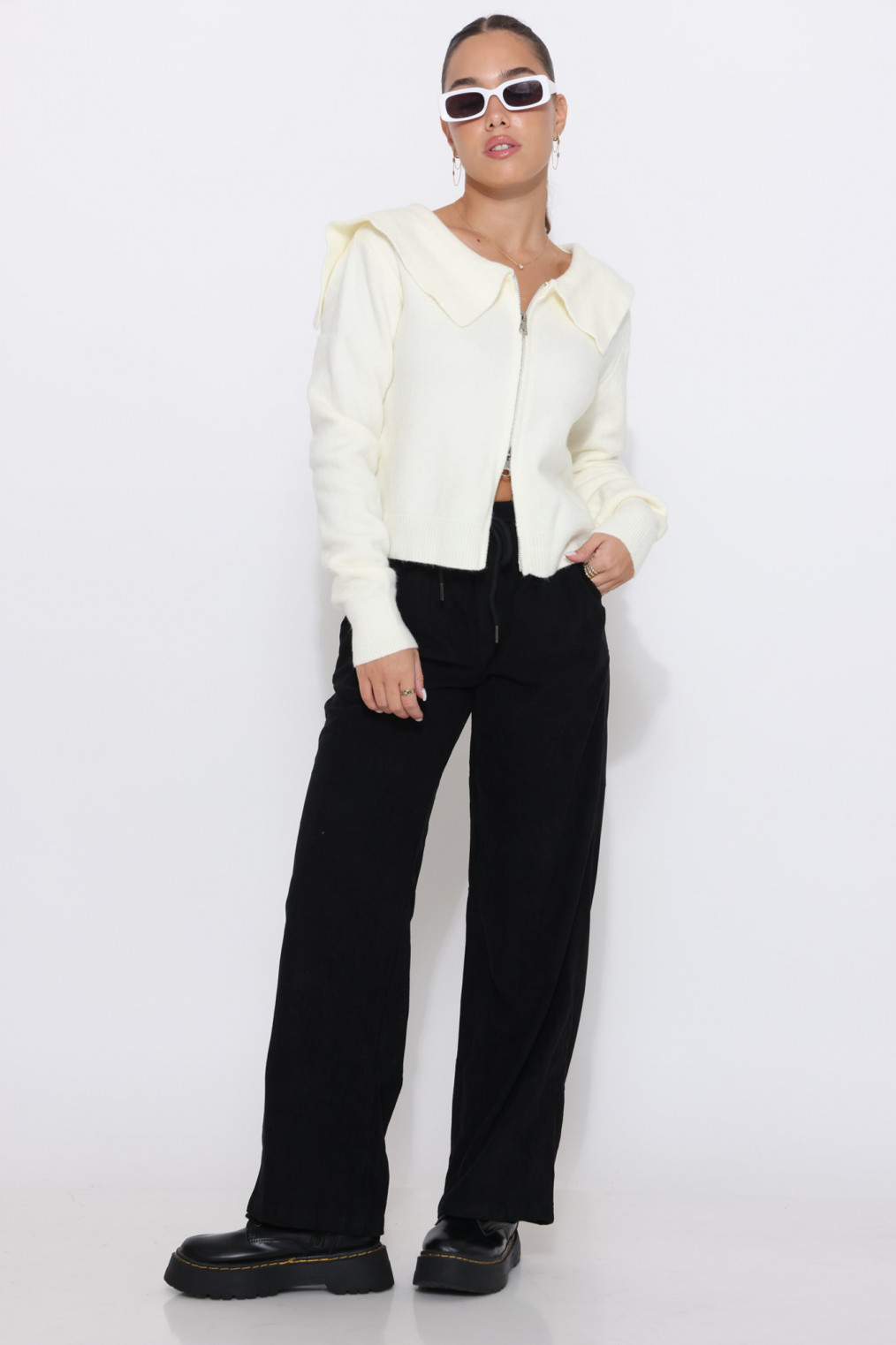 מכנס קורדרוי שרוך