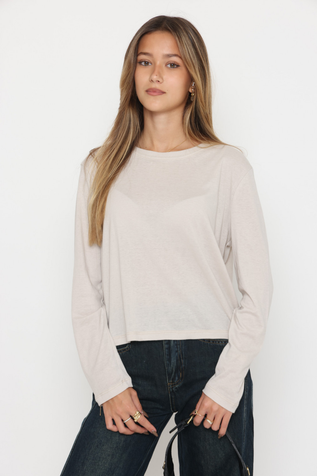 חולצה ניקי סריג דק