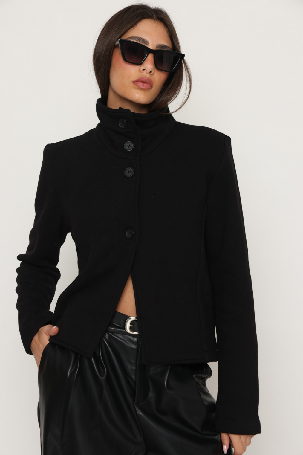 ג`קט פוטר כפתורים 