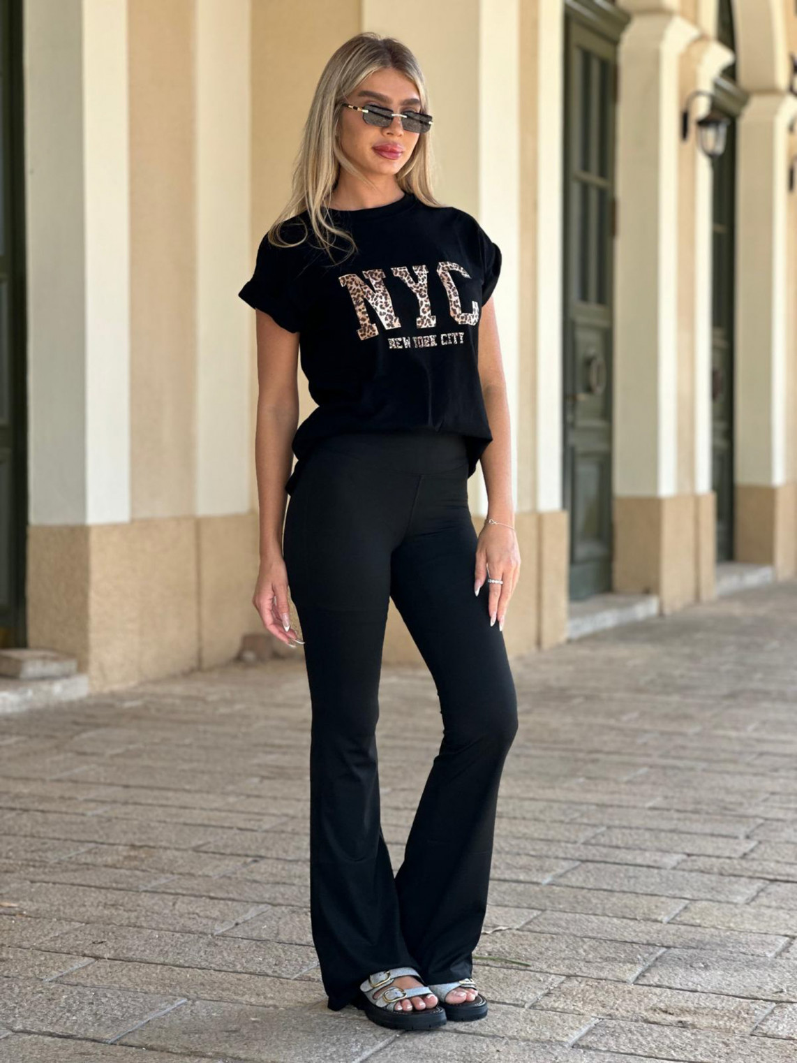 מכנס טייץ מתרחב 
