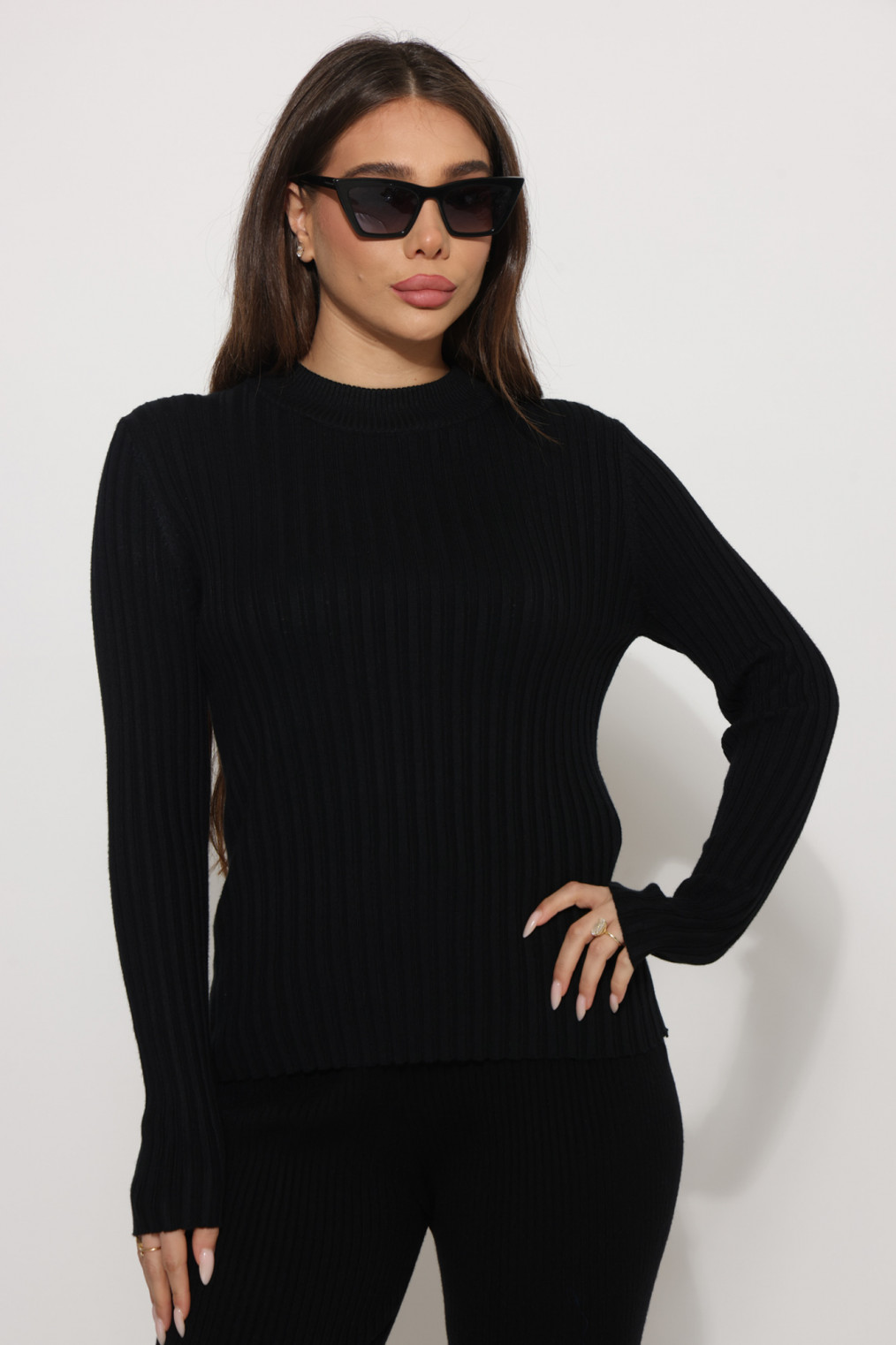 סריג ריב חצי גולף 