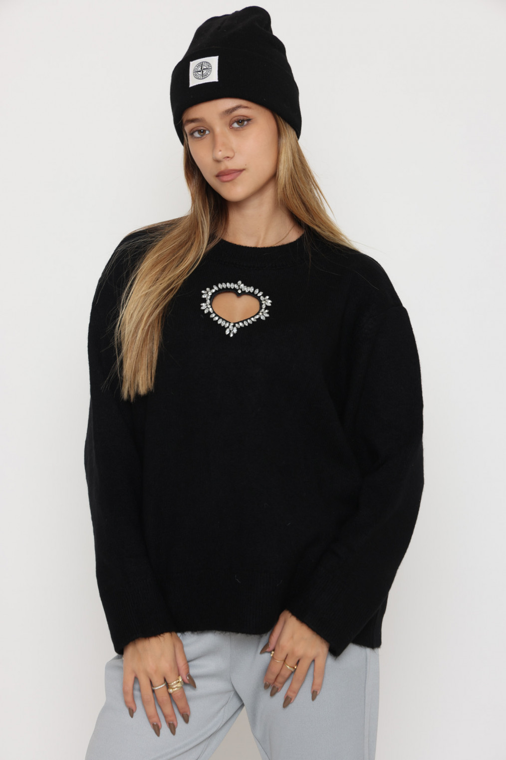 סריג לב אבנים