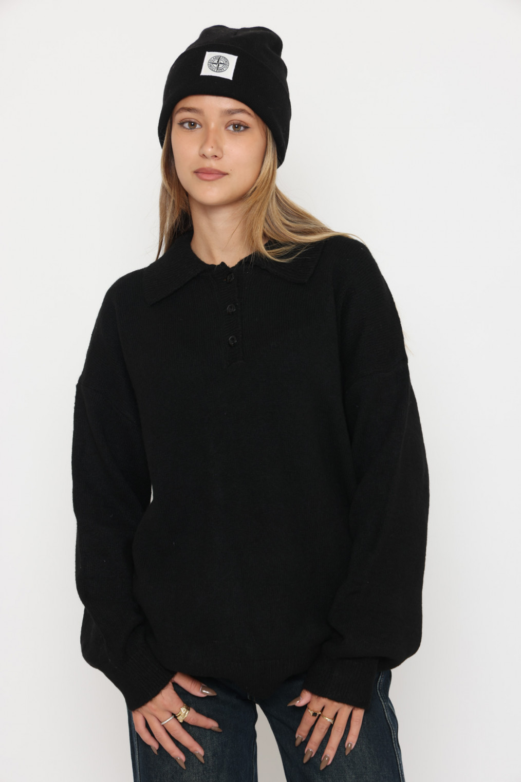 סריג שינה צוארון