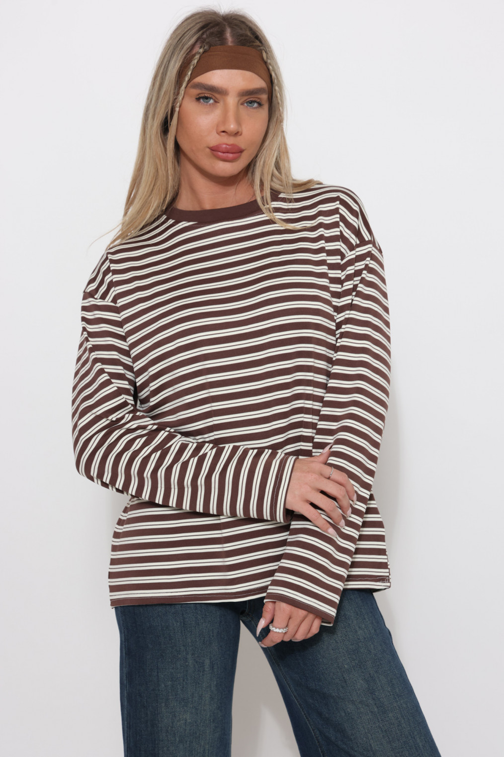 חולצת לוז פסים