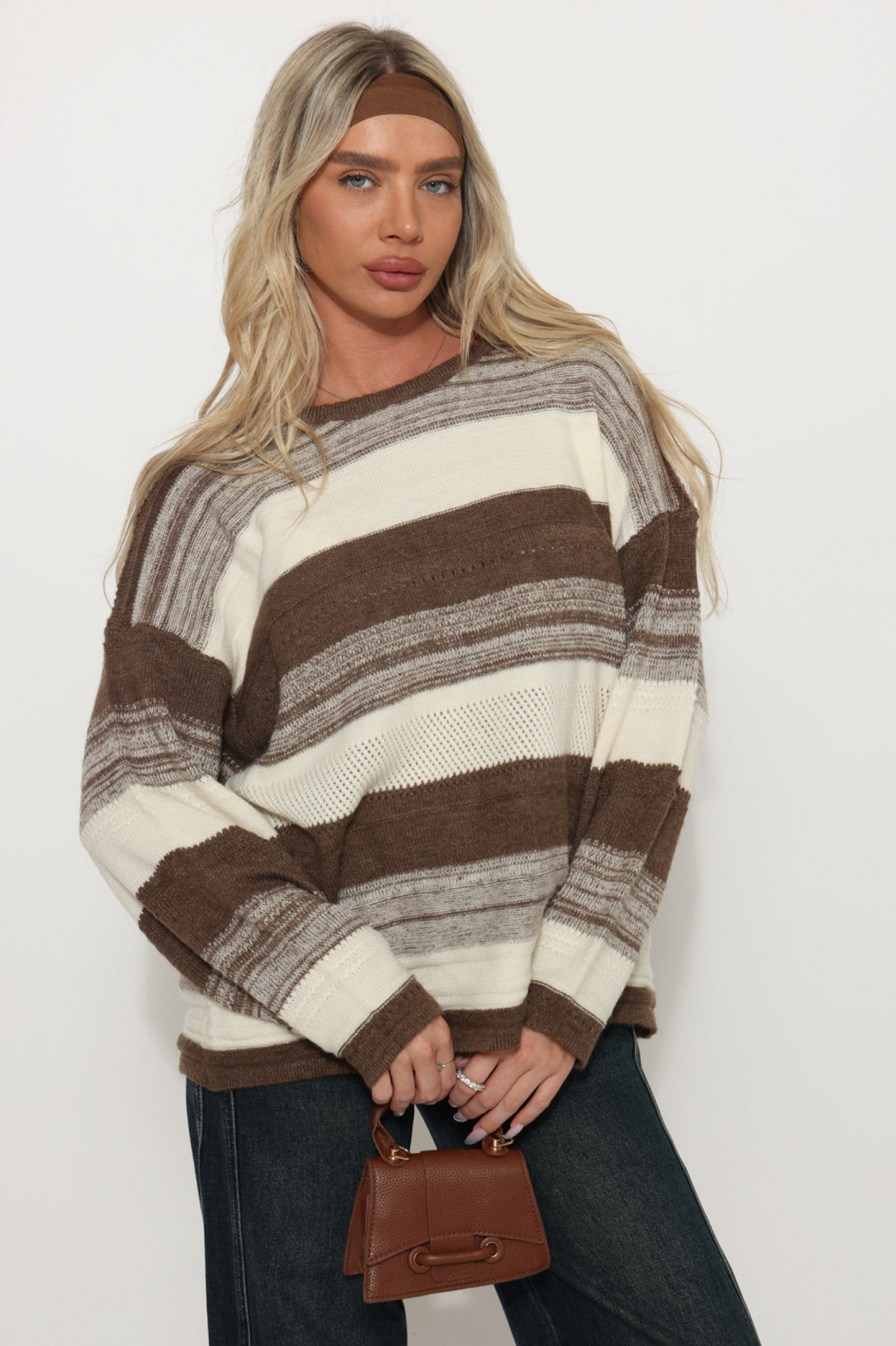 סריג פסים ניקי