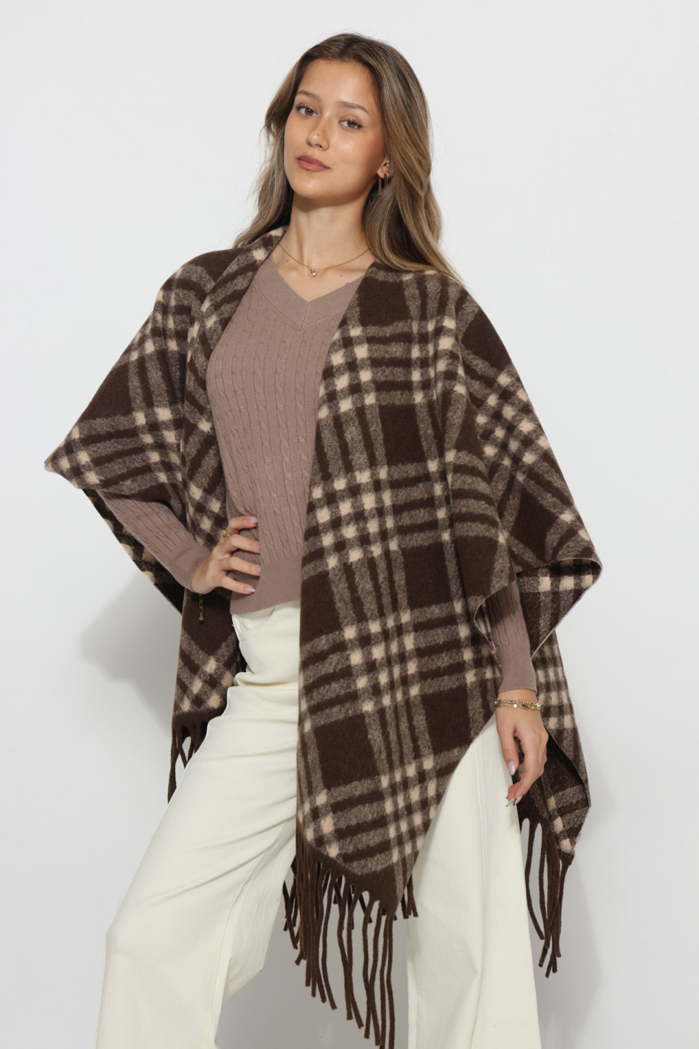 שכמיה משבצות קטנות