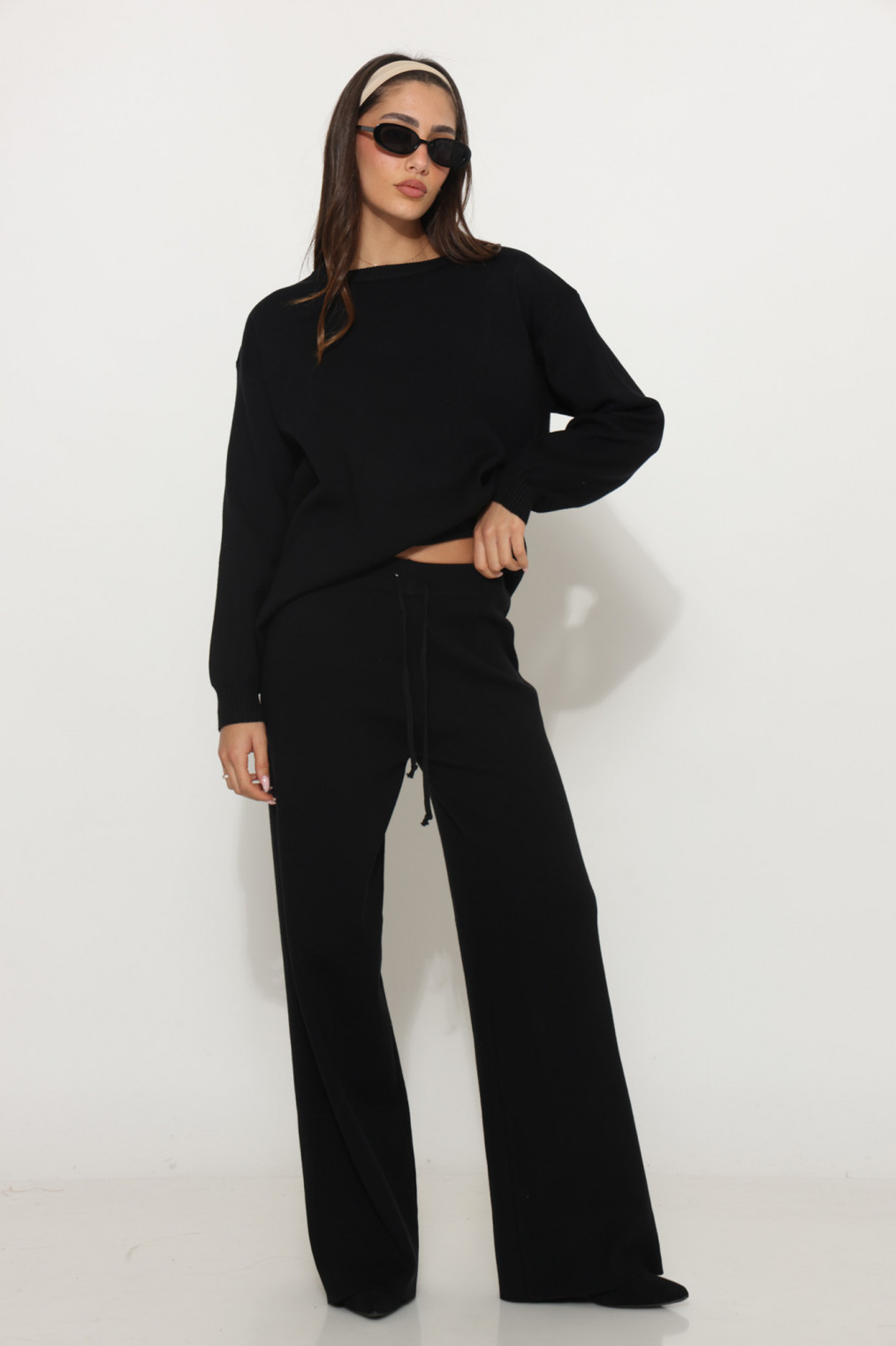 חליפה סריג ניקי אובר סייז