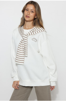 חולצה פוטר+צעיף פסים