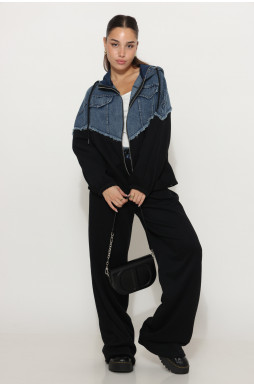 חליפה פרנץ טרי רוכסן