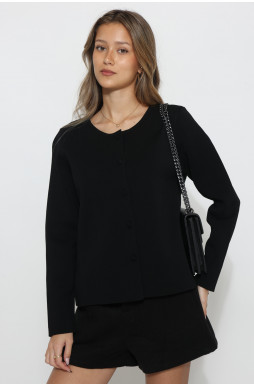 קרדיגן כפתורים סריג