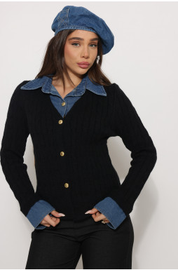 חולצה שילוב ג`ינס שינה