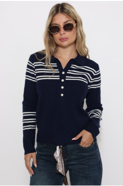 סריג שינה כפתורים