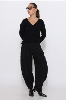 מכנס אלדין קפלים וכפתור