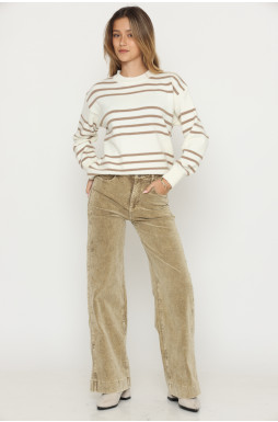 מכנס קורדרוי רחב