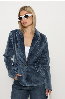 ג`קט קורדרוי סטון ווש קלפה + ביטנה