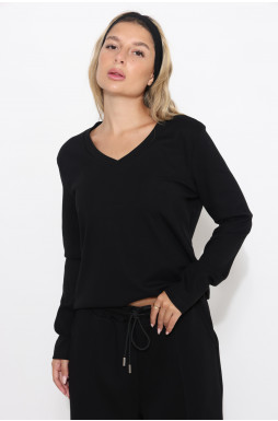 חולצה וי בייסיק