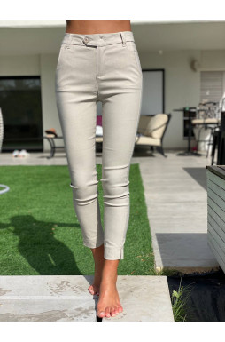 מכנס כיסים כפתור 