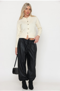 מכנס אלאדין דמוי עור