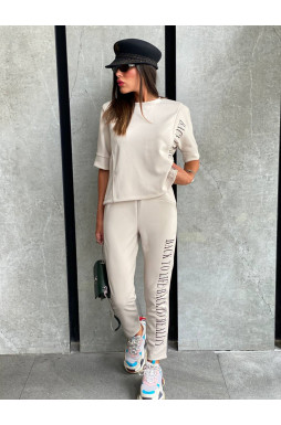 חליפה בד צוללנים דפוס