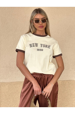 חולצה דפוס NEW YORK