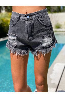 שורט גינס קרעים