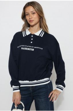 סווצ`ר צוארון דפוס