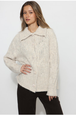 קרדיגן כפתור מעוצב