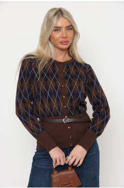 קרדיגן מעויינים כפתורים