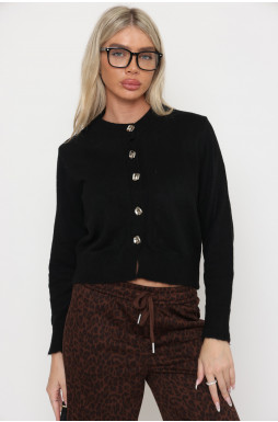 קרדיגן מעויינים כפתורים