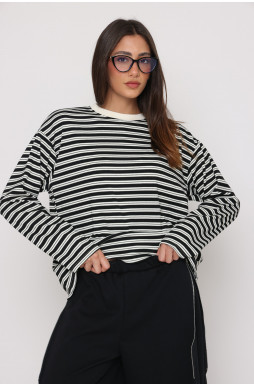 חולצת לוז פסים