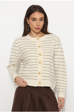 קרדיגן פסים דקים