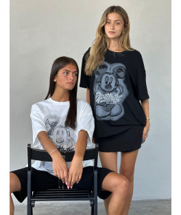 חולצה דפוס מיקי