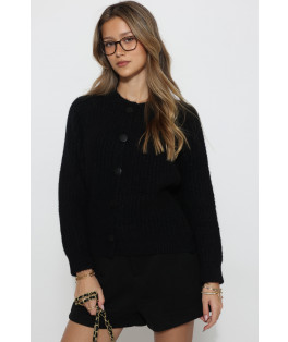 קרדיגן סריג מחורר