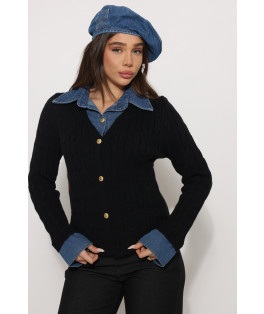 חולצה שילוב ג`ינס שינה