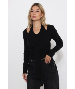 טווינסט קשירה קולר