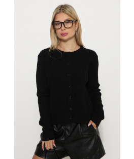 קרדיגן סריג צמה