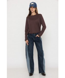 ג`ינס משולב באגי