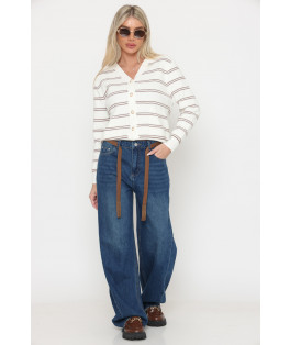 מכנס ג`ינס רחב