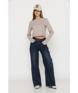 ג`ינס גומי בגב