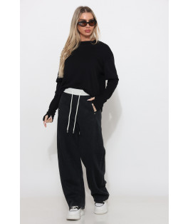 מכנס פוטר מכובס