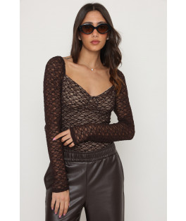 בגד גוף תחרה