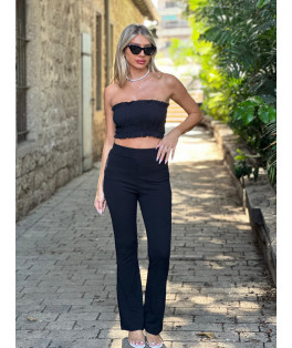 מכנס גומי מתרחב - מנומר
