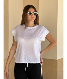 חולצה ללא שרוול סטון ווש