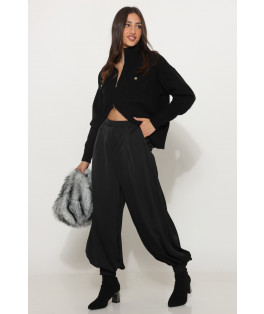 מכנס אלגנט מכפלת כפתורים