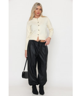 מכנס אלאדין דמוי עור