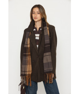 ג`קט מחוייט כיסים