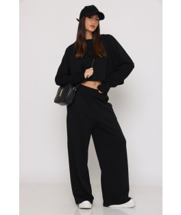 חליפת לוז חולצת בטן